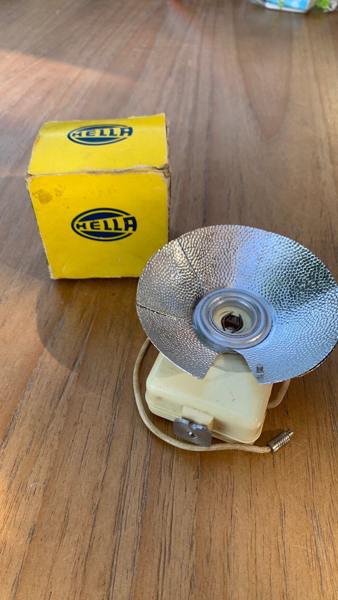 Vintage Hella flitser, Verzamelen, Ophalen of Verzenden, 1960 tot 1980, Flitser
