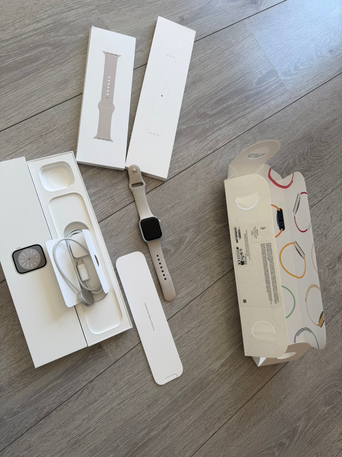 Apple Watch Series 8 – 41 mm – GPS – Zilver, IOS, Ophalen of Verzenden, Zo goed als nieuw, Waterdicht