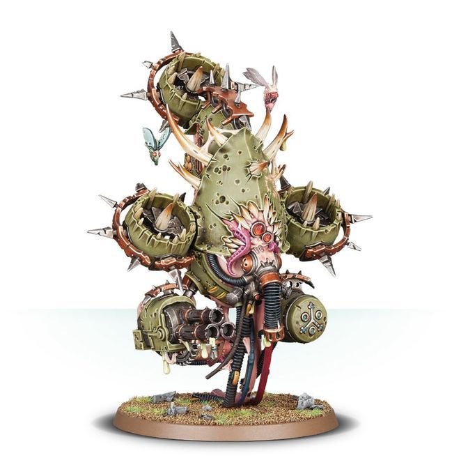 Warhammer 40k Death Guard Foetid Bloat-Drone #1, Hobby en Vrije tijd, Wargaming, Ophalen of Verzenden, Zo goed als nieuw, Warhammer 40000