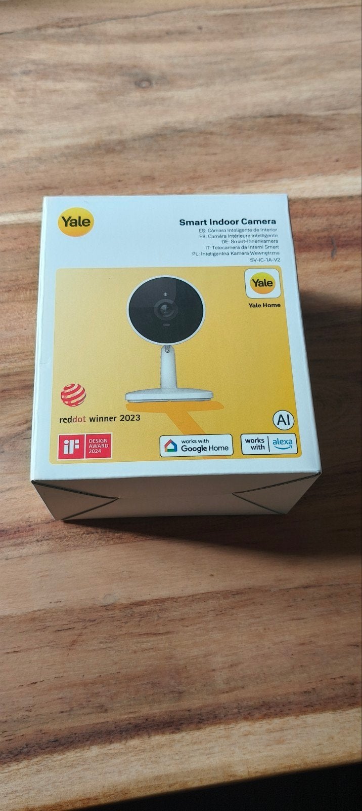 Yale Smart Indoor Camera - Nieuw in doos, Ophalen of Verzenden, Nieuw, Binnencamera