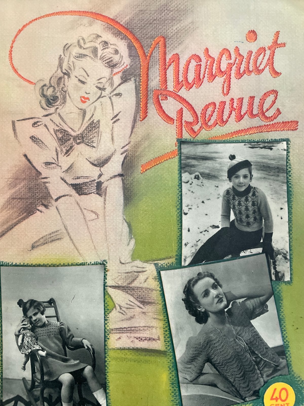 Margriet Revue en Dameskroniek - Vintage Tijdschriften, Boeken, Ophalen of Verzenden, Gelezen, Damesbladen