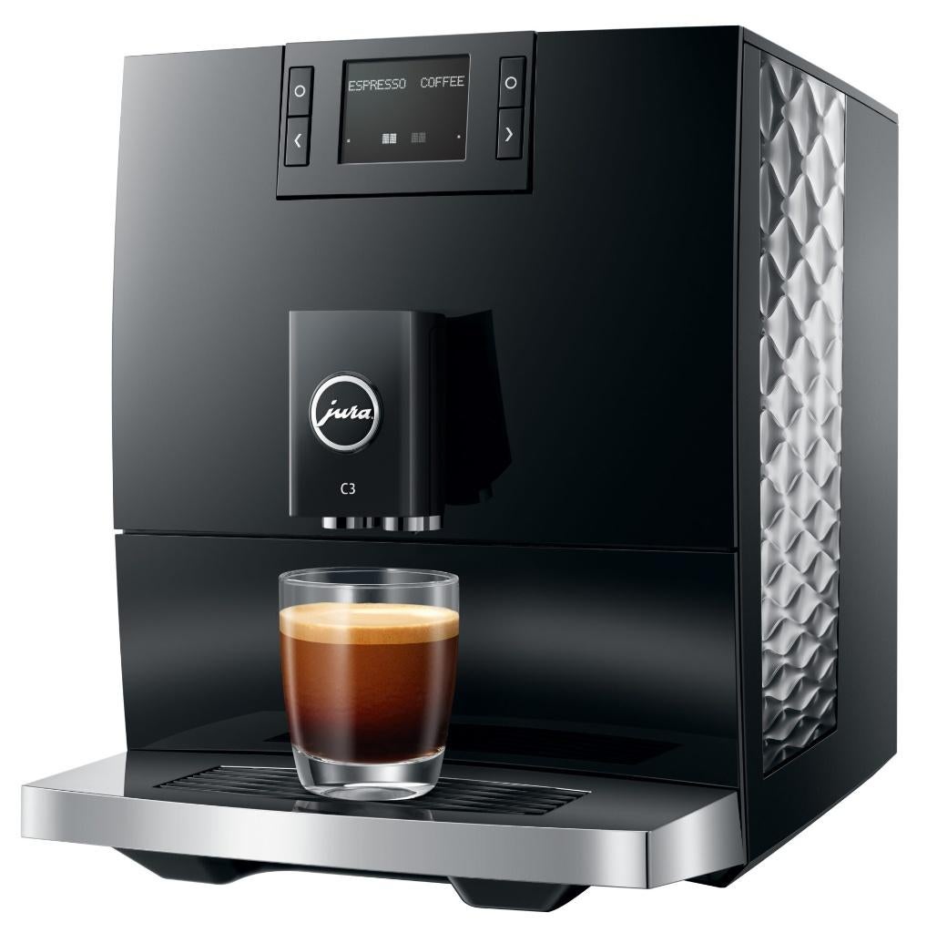 JURA C3 showmodel van € 799,- voor € 699,-, Witgoed en Apparatuur, Koffiezetapparaten, Ophalen, Afneembaar waterreservoir, 10 kopjes of meer