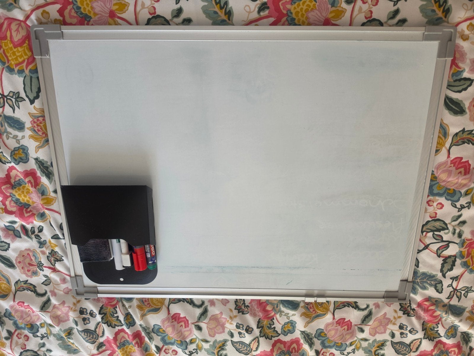 Whiteboard met stiften + borstel + reserve TEAB, Ophalen of Verzenden