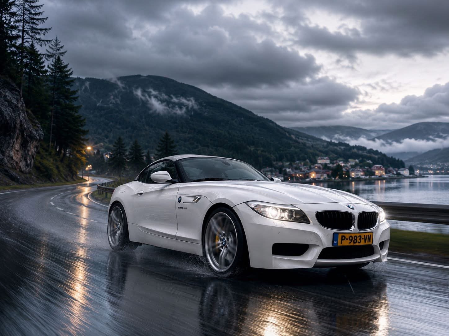 BMW Z4 Sdrive 30i 258 pk Aut. 2010 Wit, Automaat, Dealer onderhouden, Achterwielaandrijving, Zwart