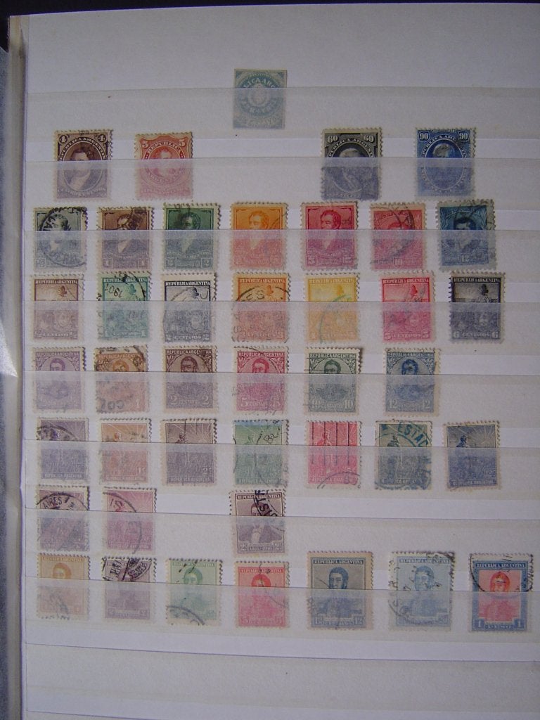 Argentinië  tot 1918 42 zegels, Ophalen of Verzenden, Zuid-Amerika