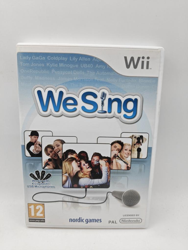 We Sing Wii - Karaoke Game, Muziek, Gebruikt, Onbekend, Eén computer