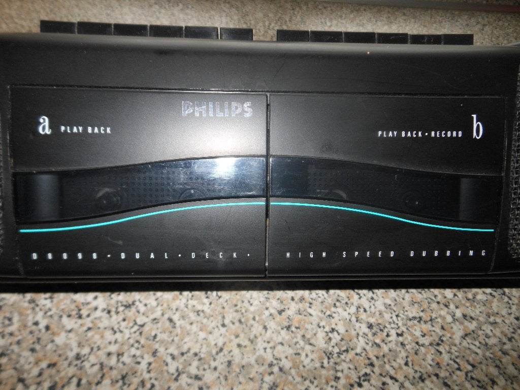 Philips Radio Cassette Recorder - Vintage Boombox, Ophalen, Gebruikt, Radio