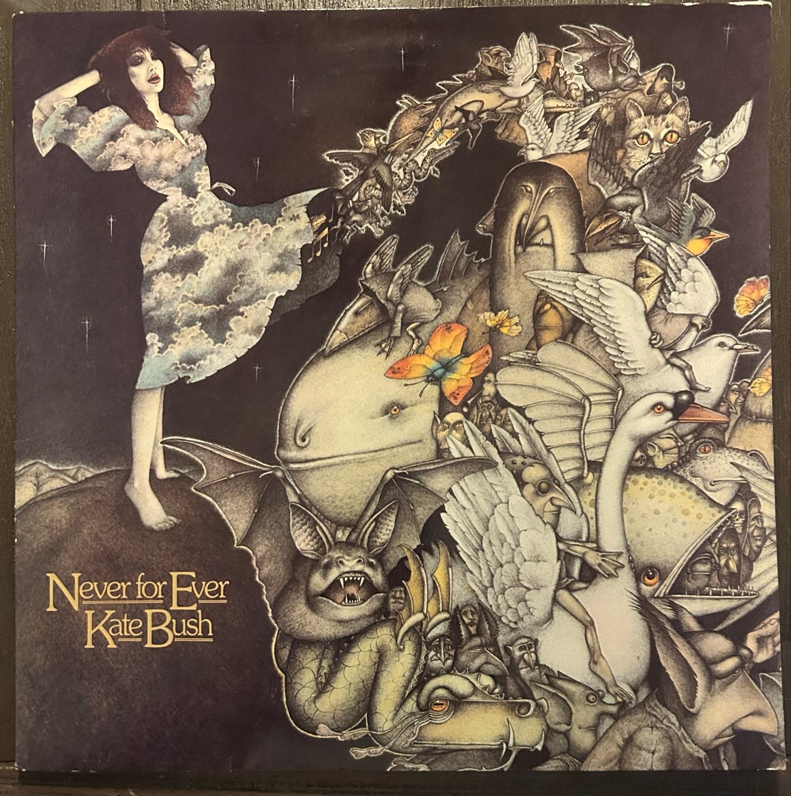 Kate Bush - Never for Ever LP (1980) - Pop/Rock, LP, Gebruikt, Pop, Ophalen of Verzenden