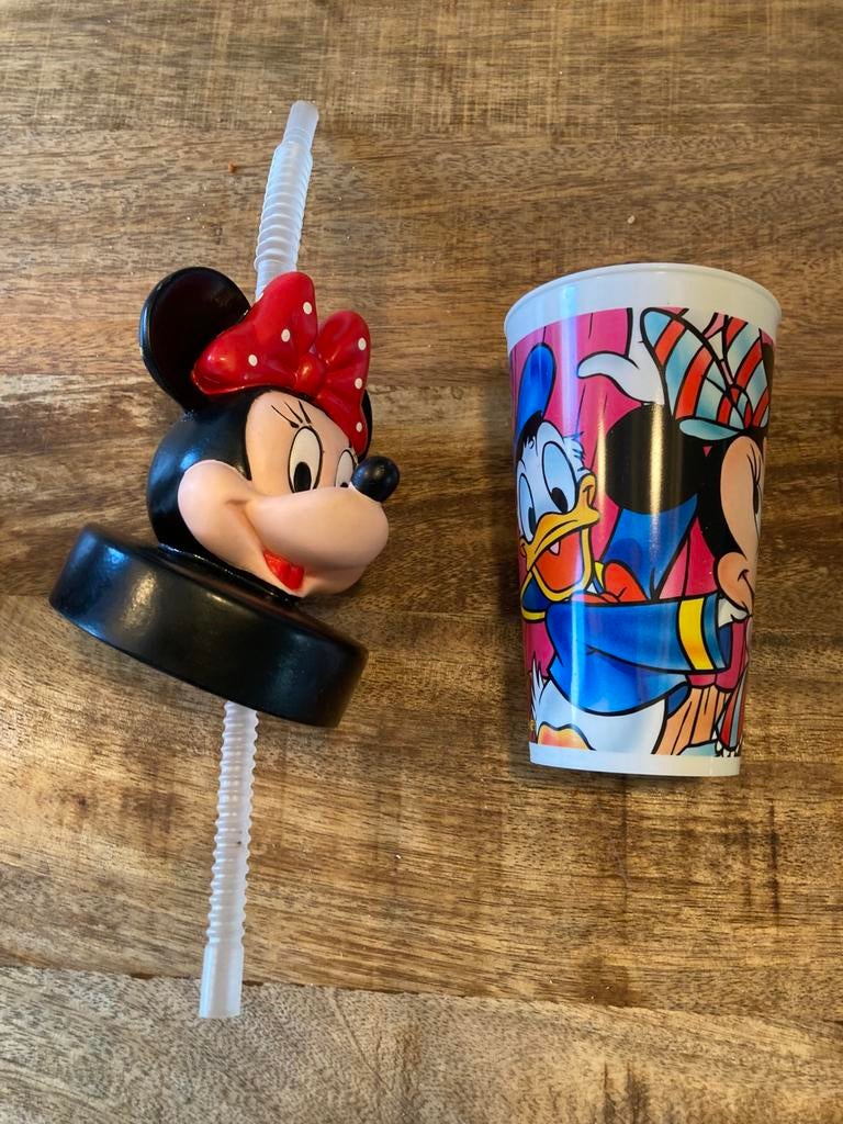 Disney drinkbekers, Verzamelen, Ophalen of Verzenden, Mickey Mouse, Zo goed als nieuw