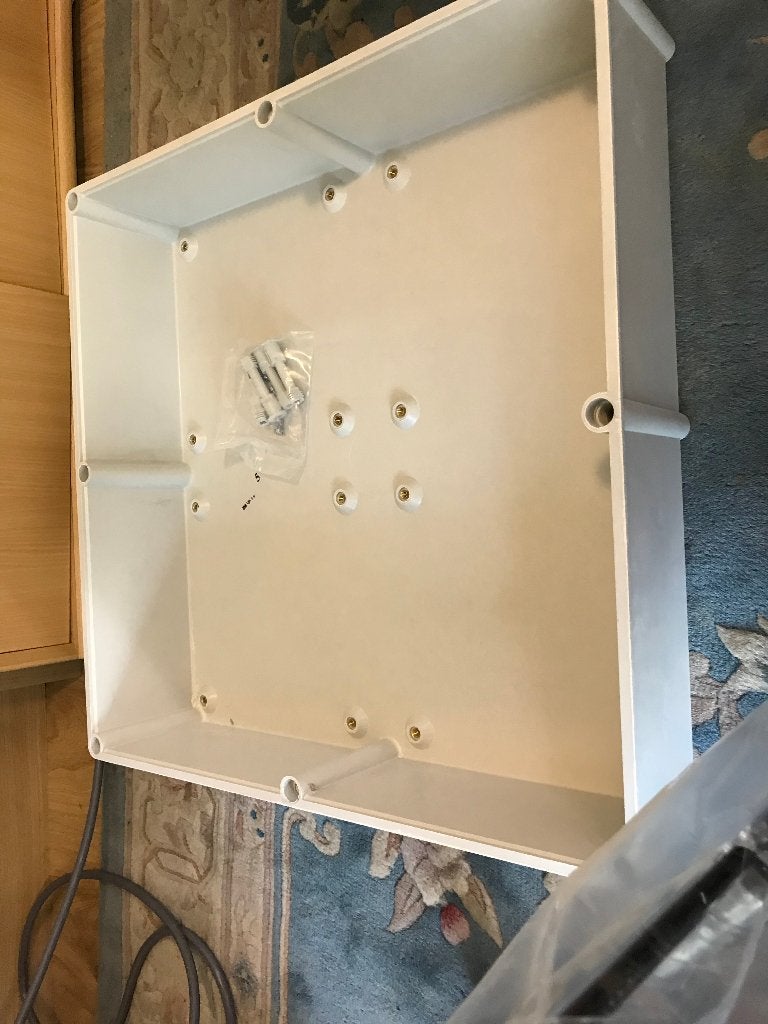 Installatie kaste NIEUW  polyester met glasvezel, Ophalen of Verzenden, Nieuw, Overige materialen
