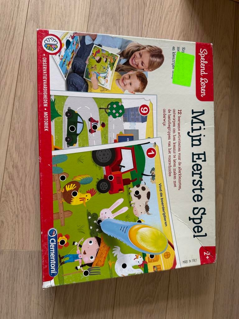 2x Clementoni en jumbo: Mijn Eerste Spel Electro, Ophalen, 10 tot 50 stukjes, Gebruikt