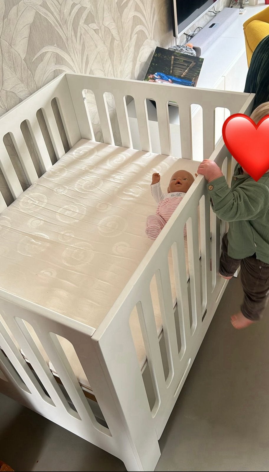 Mooie witte box met lade, merk Coming Kids, Ophalen, Zo goed als nieuw, Lade