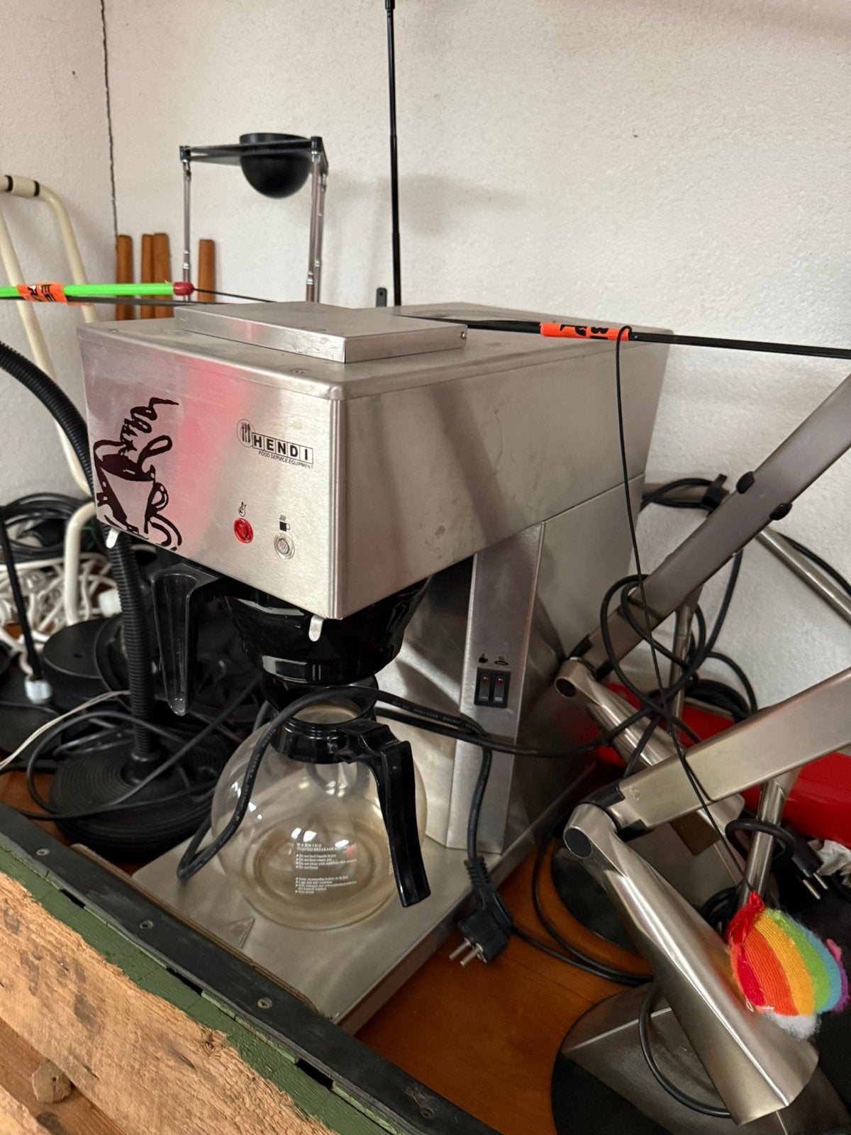 Hendi koffiezet apparaat., Ophalen of Verzenden, Zo goed als nieuw, Koffiemachine
