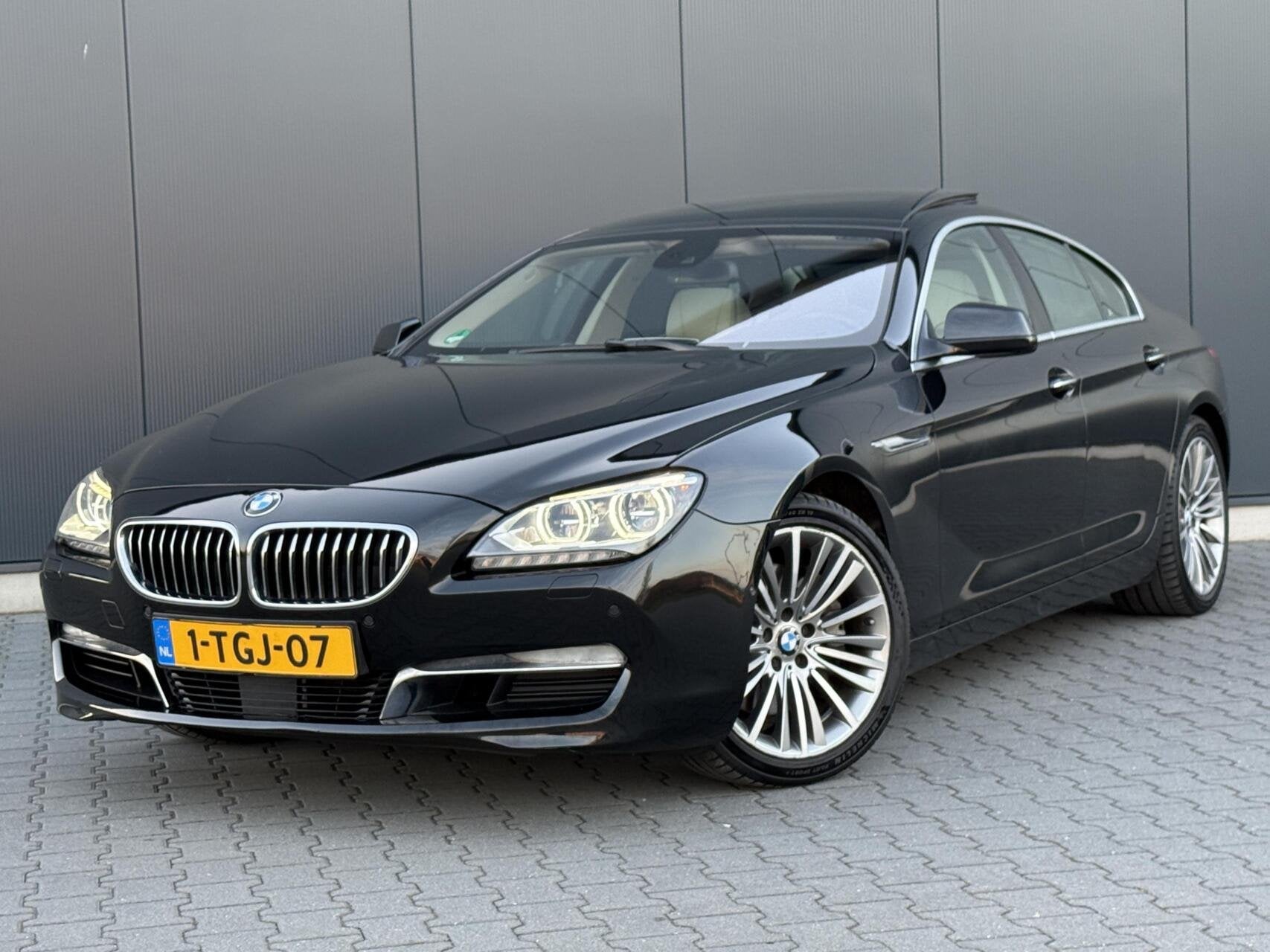 BMW 6-serie Gran Coupé 640I High Executive Pano - Leder Das, Auto's, Euro 5, Achterwielaandrijving, 320 pk, Zwart