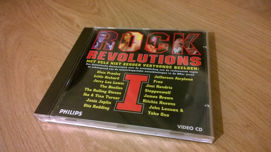 Rock Revolutions I, Video CD, CDI, Ophalen, Gebruikt, Poprock, Verzamelalbum