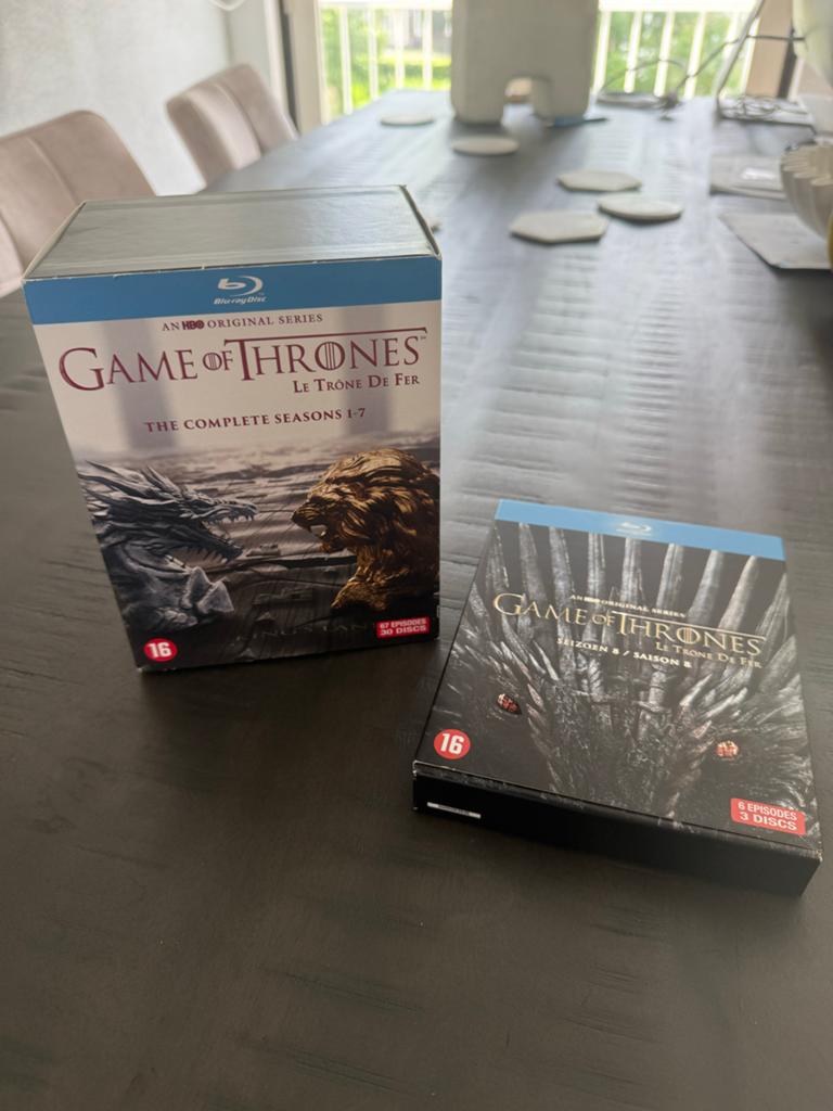 Game of Thrones Complete Series 1-8 Blu-ray Boxset, Cd's en Dvd's, Blu-ray, Ophalen, Zo goed als nieuw, Tv en Series, Boxset