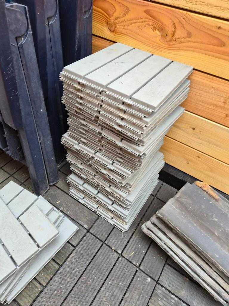 Tuintegels, Ophalen, Gebruikt, Beton, Terrastegels