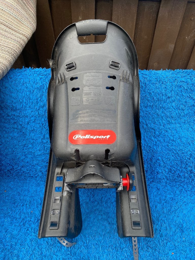 Fietsstoeltje achterop, Ophalen, Achterzitje, Voetsteuntjes, 22 t/m 36 kg