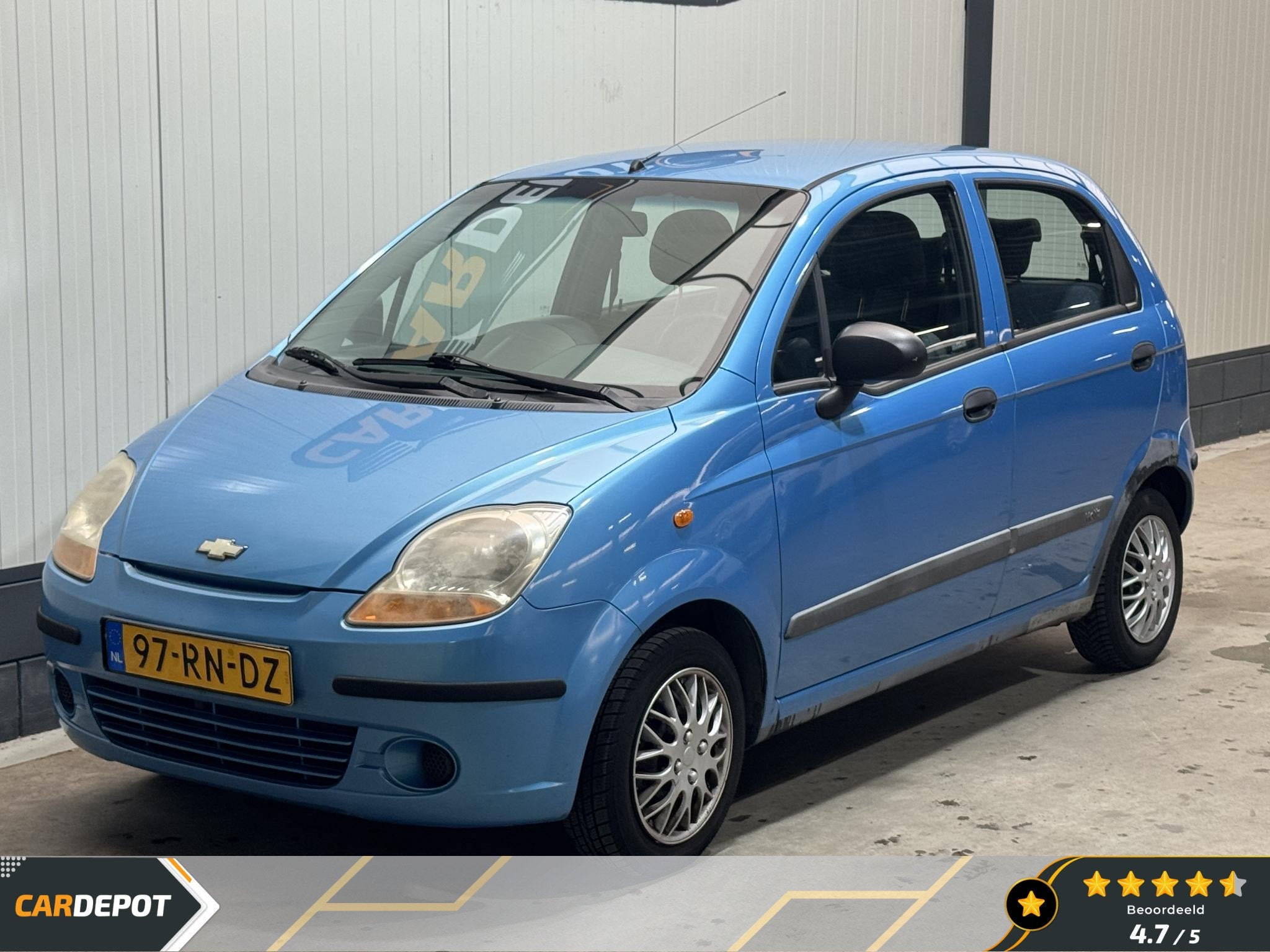 Chevrolet Matiz 1.0 Style, Auto's, Stof, Elektrische ramen, Origineel Nederlands, Bedrijf