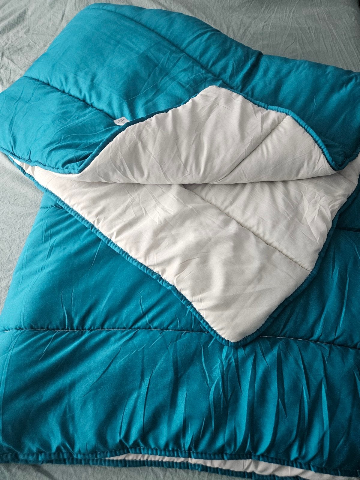 Nieuw Wasbaar Dekbed 200x200cm - Microvezel, Overige kleuren, Ophalen of Verzenden, Deken of Dekbed, Overige merken