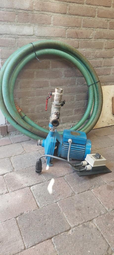 Calpeda waterpomp, Ophalen, Gebruikt