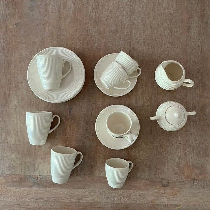 Koffie/thee servies Wedgwood Windsor., Ophalen, Zo goed als nieuw, Porselein, Bord(en)