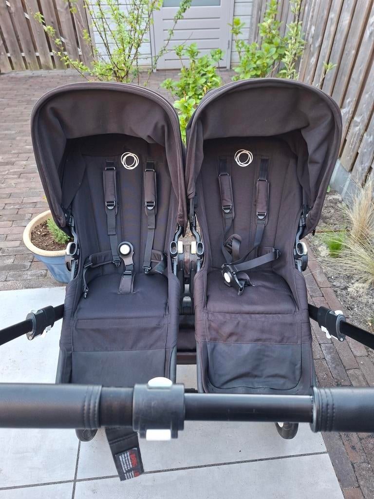 Bugaboo Donkey tweelingwagen (zie omschrijving), Ophalen, Gebruikt, Kinderwagen of Buggy