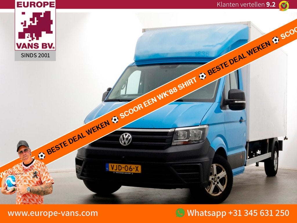 Volkswagen Crafter 35 2.0 TDI E6 Bakwagen met achterdeuren 2, Auto's, Voorwielaandrijving, 4 cilinders, 2500 kg, Bedrijf