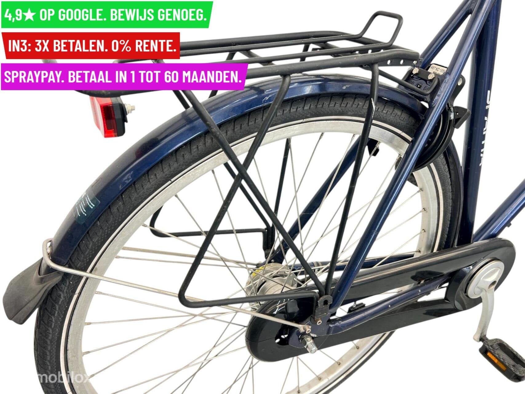 Herenfiets Sparta Atlantis 28"/61cm/4ver - Garantie/Levering, Fietsen en Brommers, Fietsen | Heren | Herenfietsen, Gebruikt, Sparta