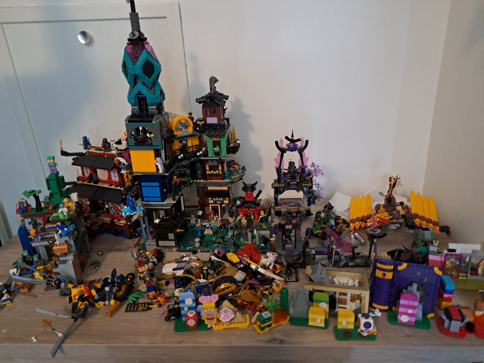 Grote verzameling LEGO Ninjago en meer - Zo goed als nieuw, Ophalen, Zo goed als nieuw, Overige merken