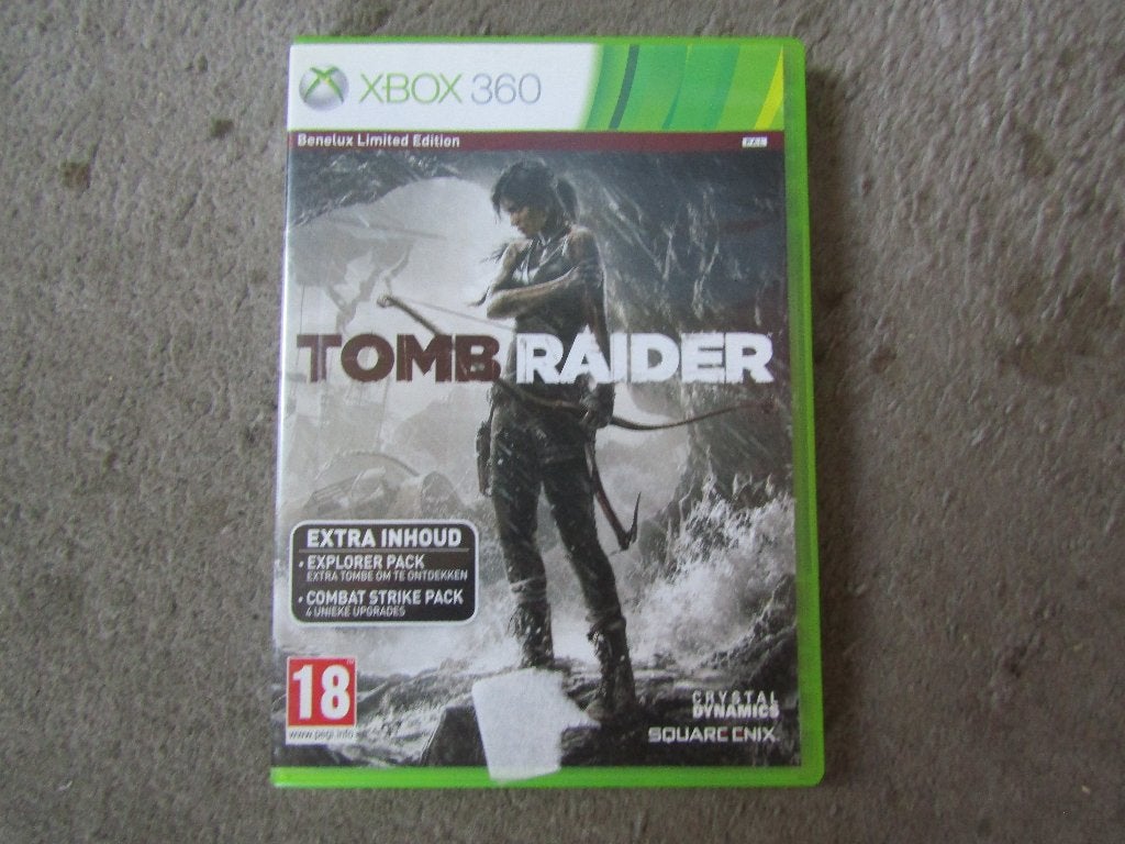 Xbox spel: Tomb Raider, Avontuur en Actie, Gebruikt, Vanaf 18 jaar, 1 speler