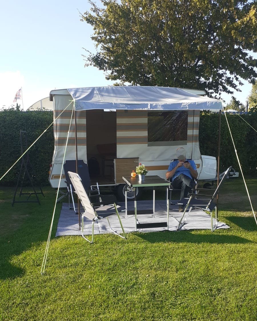 Paradiso vouwwagen, Beige, Tot en met 3, Aanwezig, Ophalen