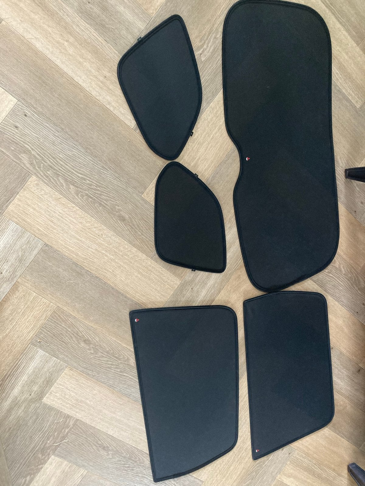 Mitsubishi Outlander Zonneschermen Set, Ophalen of Verzenden, Gebruikt