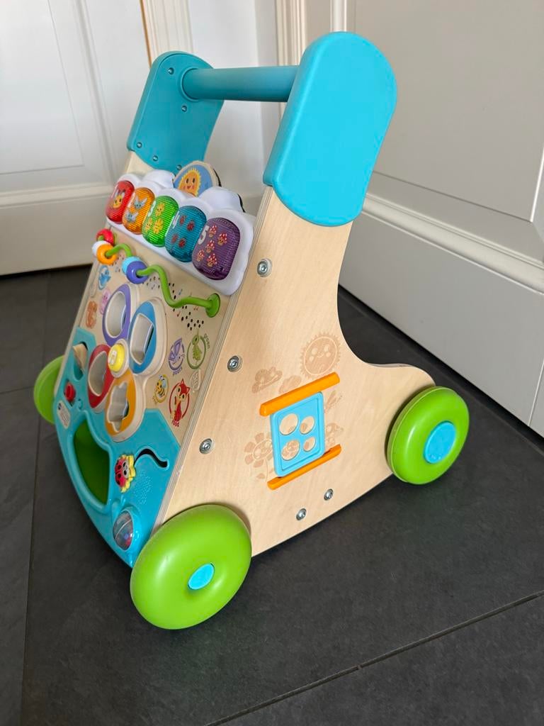 VTech Baby Walker Houten Loopwagen met Activiteitenpaneel, Ophalen of Verzenden, Zo goed als nieuw, Overige typen, Met geluid