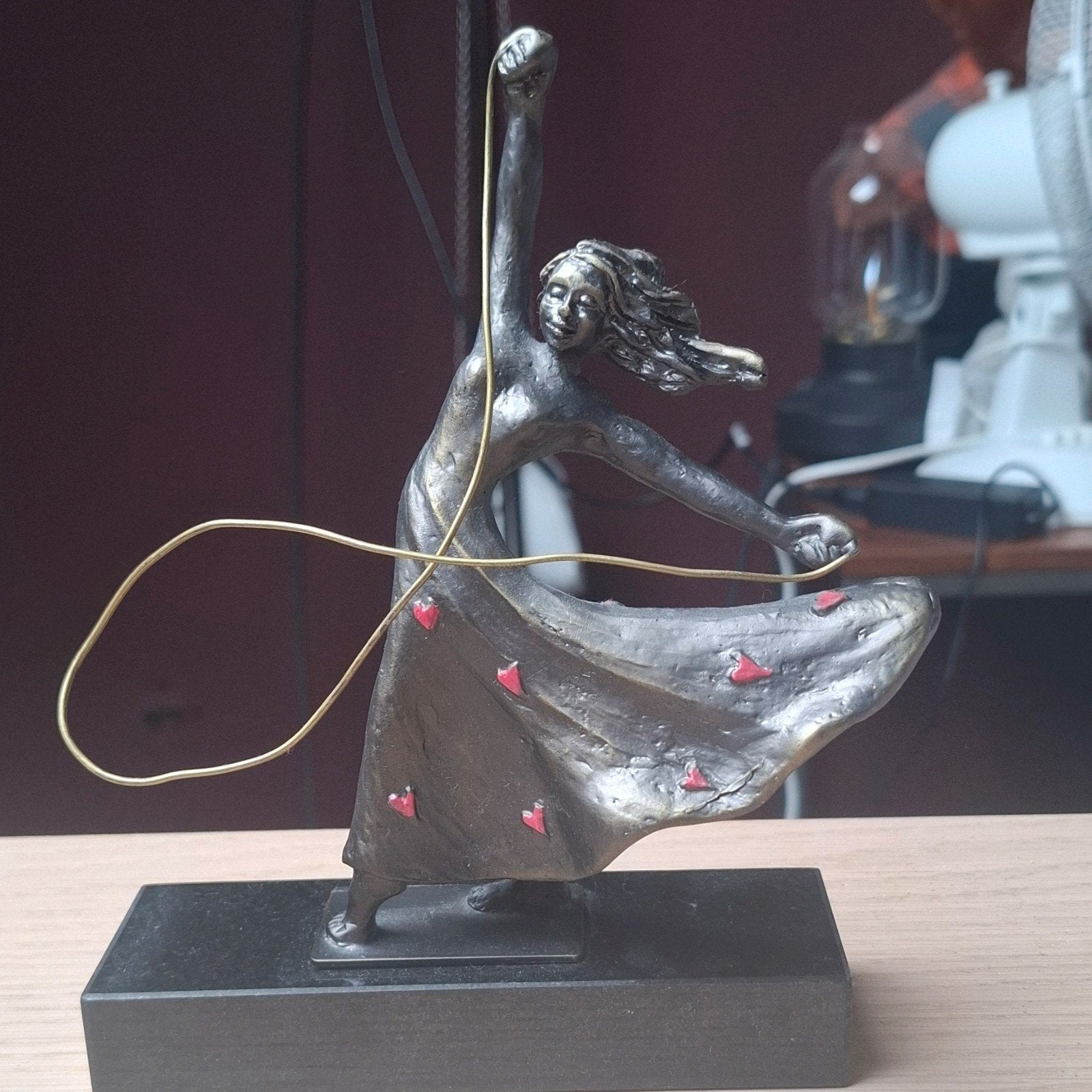 Artihove Bronzen Beeld Danseres, Ophalen of Verzenden