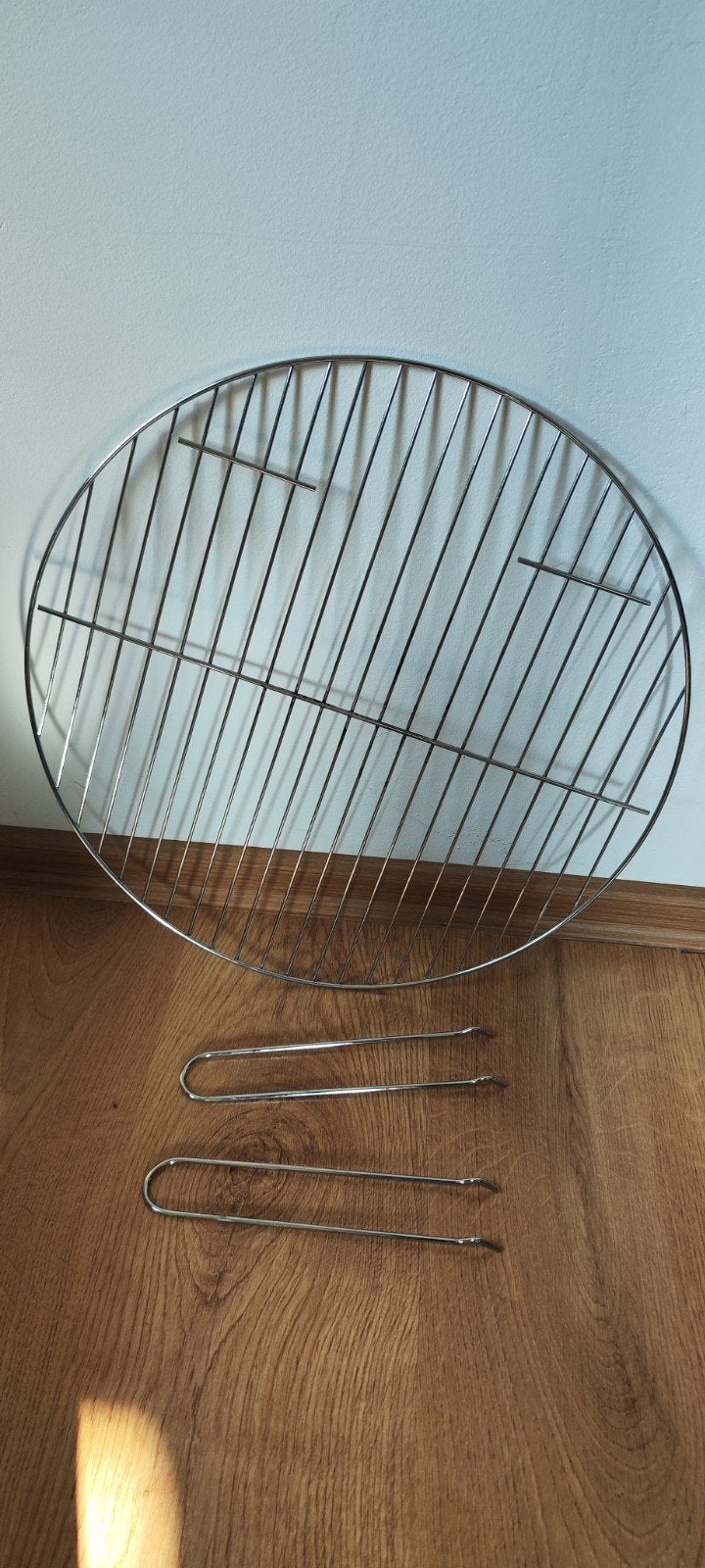 Rond BBQ rooster met handvatten - Gebruikt, Ophalen, Gebruikt, Onbekend