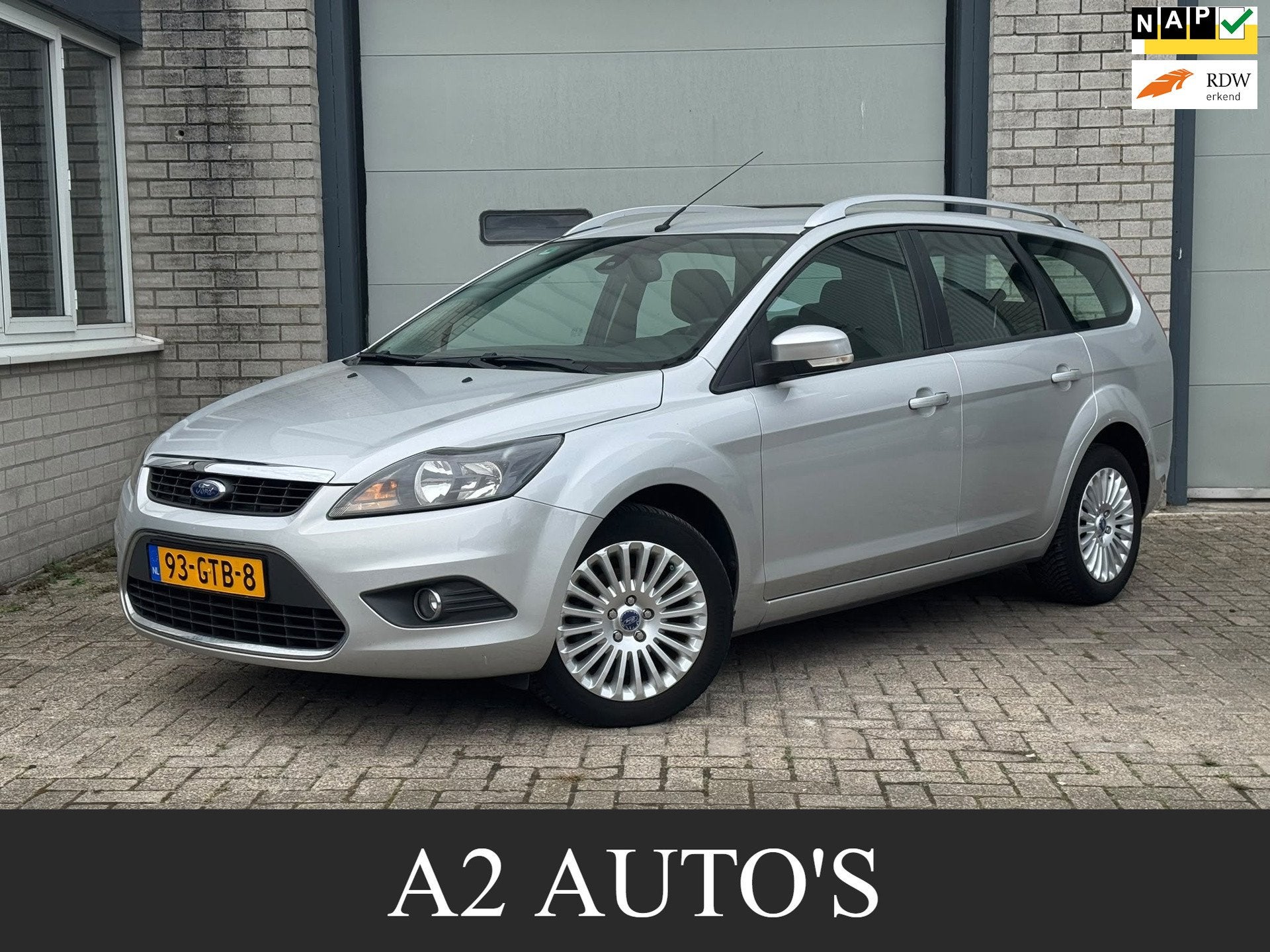 Ford Focus Wagon 1.6 Titanium Ecc|Nap, 1596 cc, Gebruikt, 4 cilinders, 635 kg