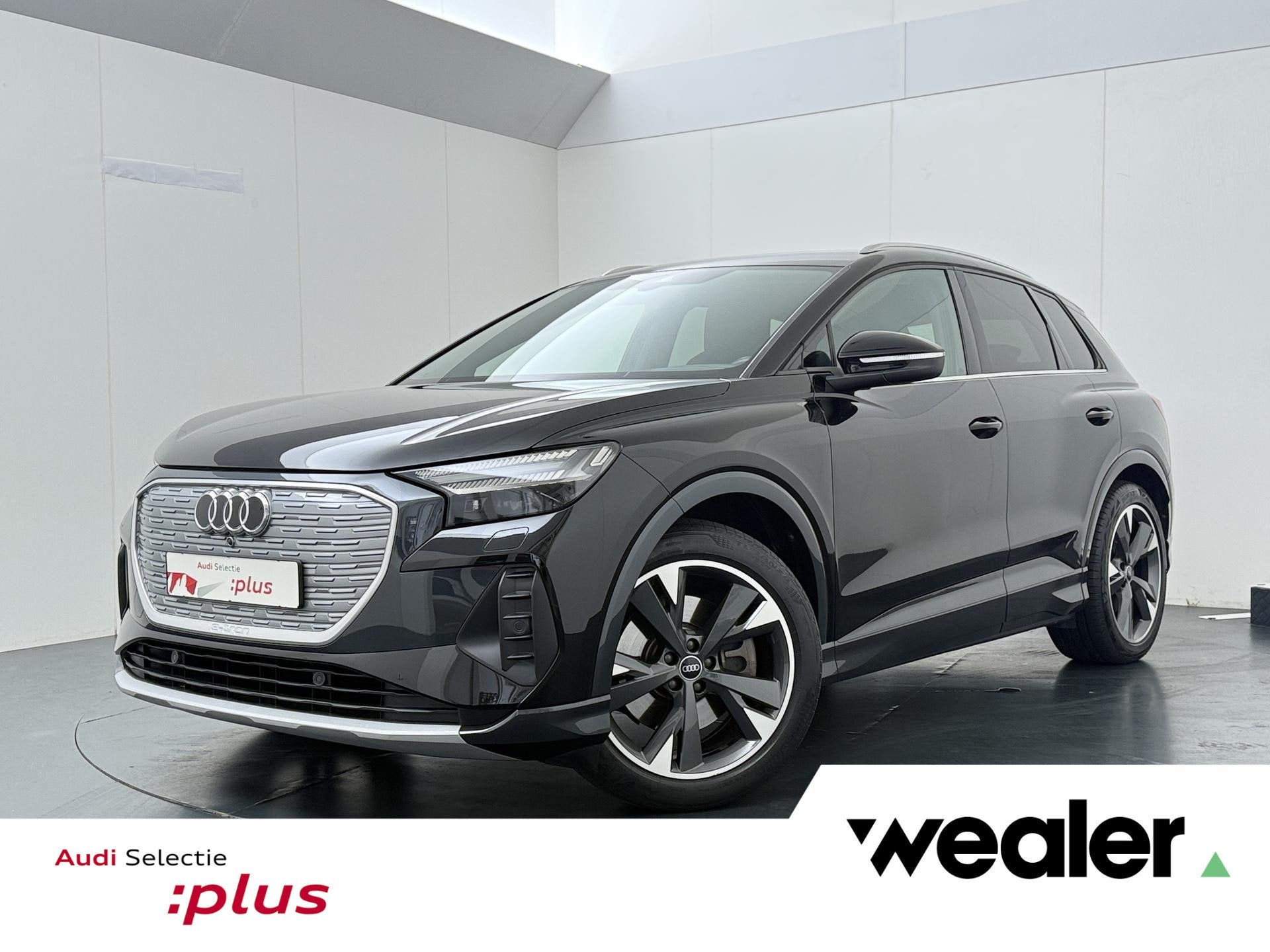Audi Q4 e-tron 40 Launch edition Advanced 77 kWh | SoH 88% |, Automaat, Zwart, Elektrisch, Auto-Union-Straße 1
85057  Ingolstadt, DE
