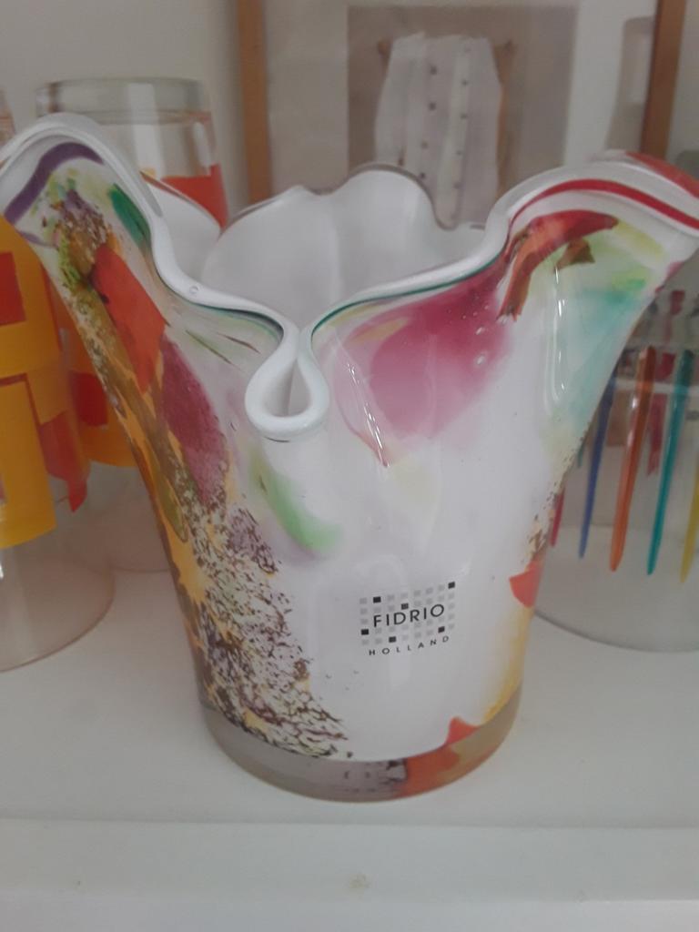 Vaasje van Fidrio, Ophalen, Overige kleuren, Minder dan 50 cm, Glas