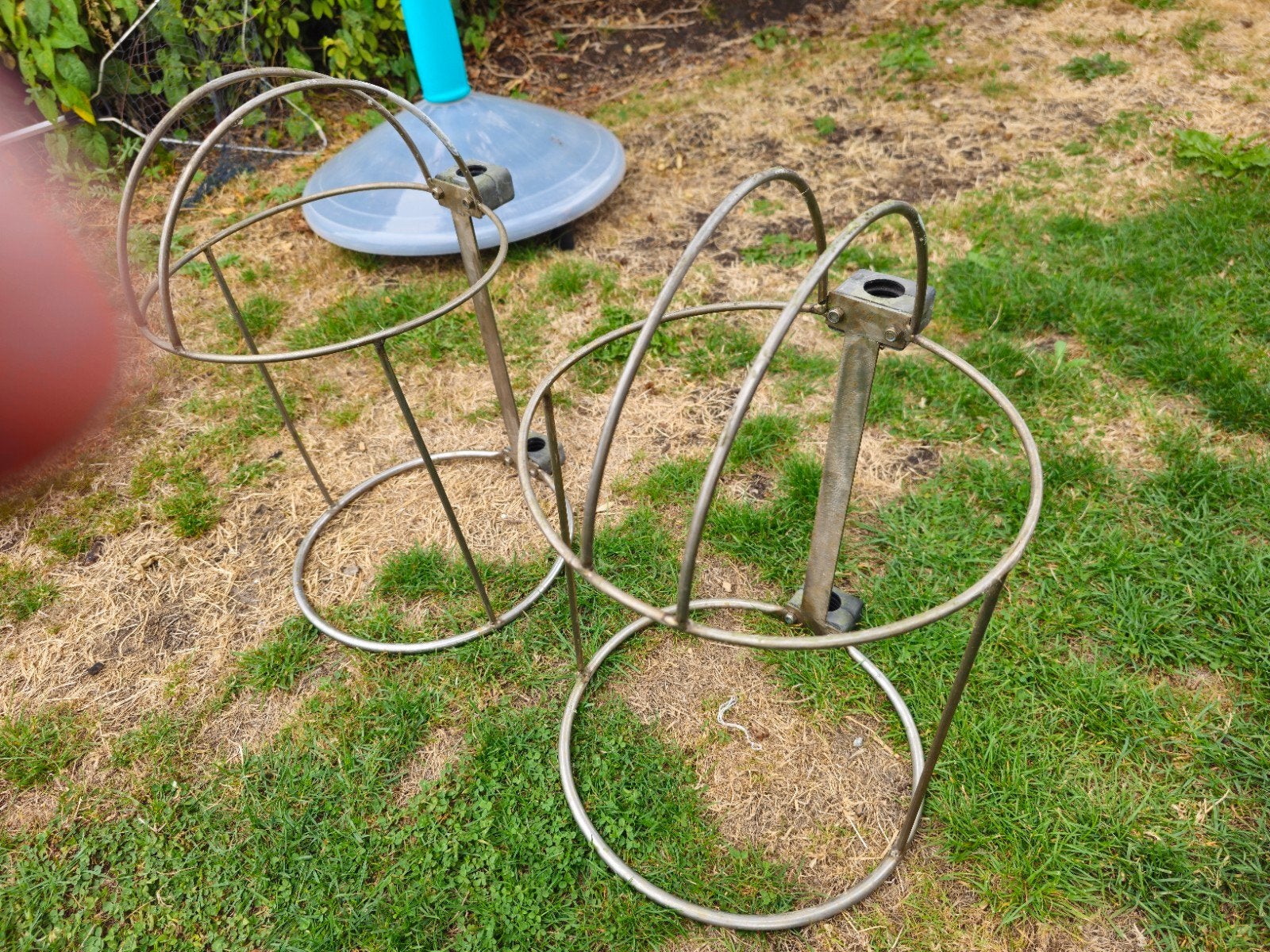 2 RVS Fenderhouders - Ø 27.5 cm binnenmaat, Watersport en Boten, Ophalen of Verzenden