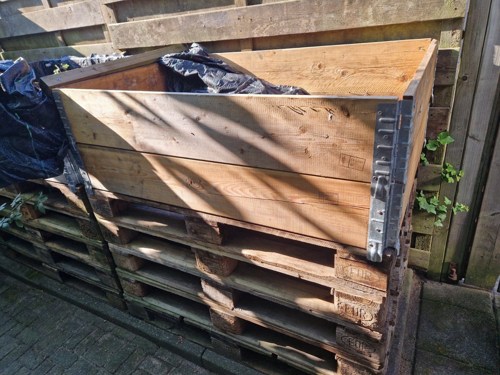 palletranden, Ophalen, Minder dan 180 cm, Palen