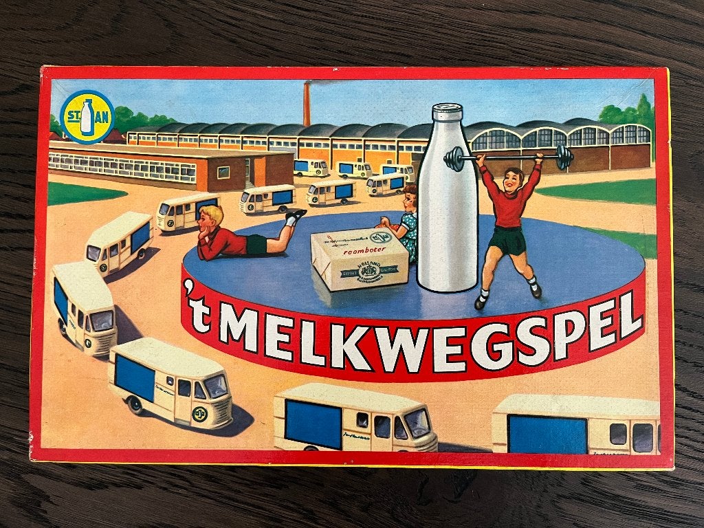 Melkwegspel - melkfabriek St. Jan - 1960, Ophalen of Verzenden, Zo goed als nieuw
