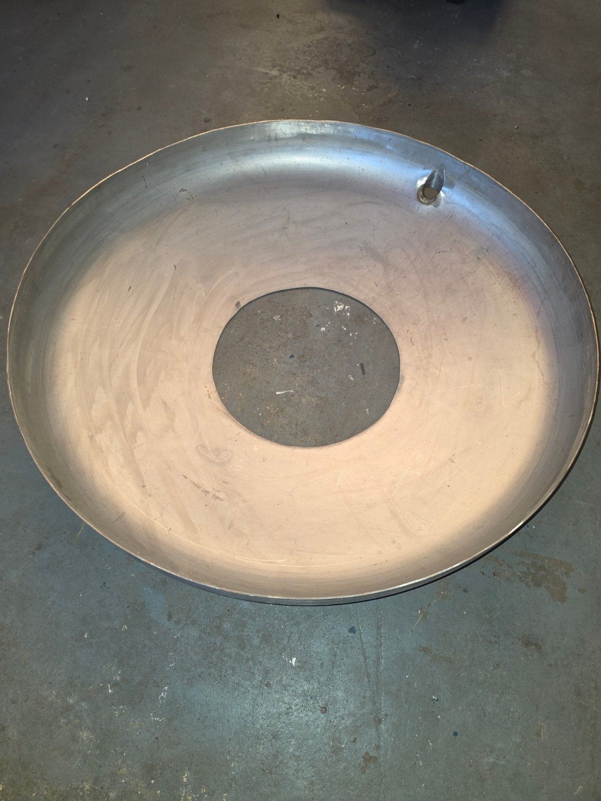 RVS BASIS VOOR VUURSCHAAL/PLANCHA 95 CM, Ophalen, Gebruikt