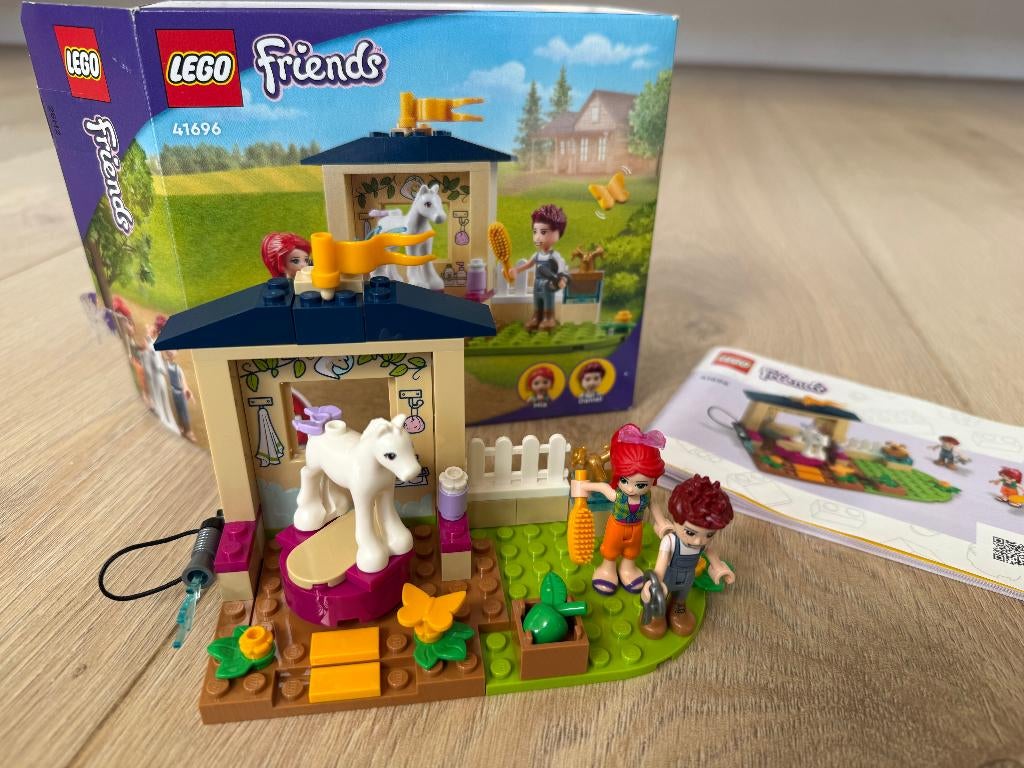 Lego Friends Ponywasstal 41696, Compleet, Lego, Friends, Ophalen of Verzenden