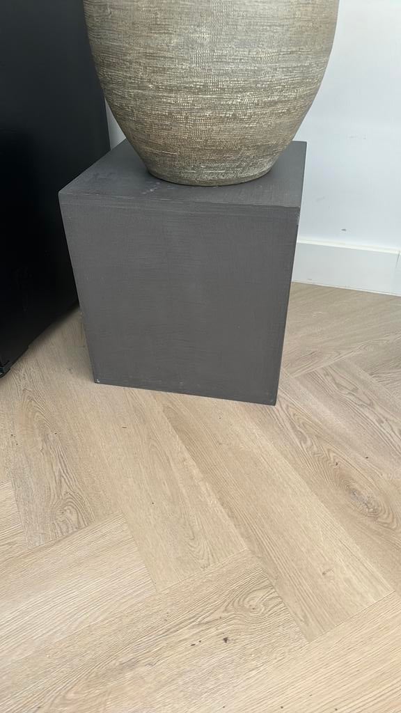 Decoratie zuil / blok. cement look, Ophalen, Gebruikt