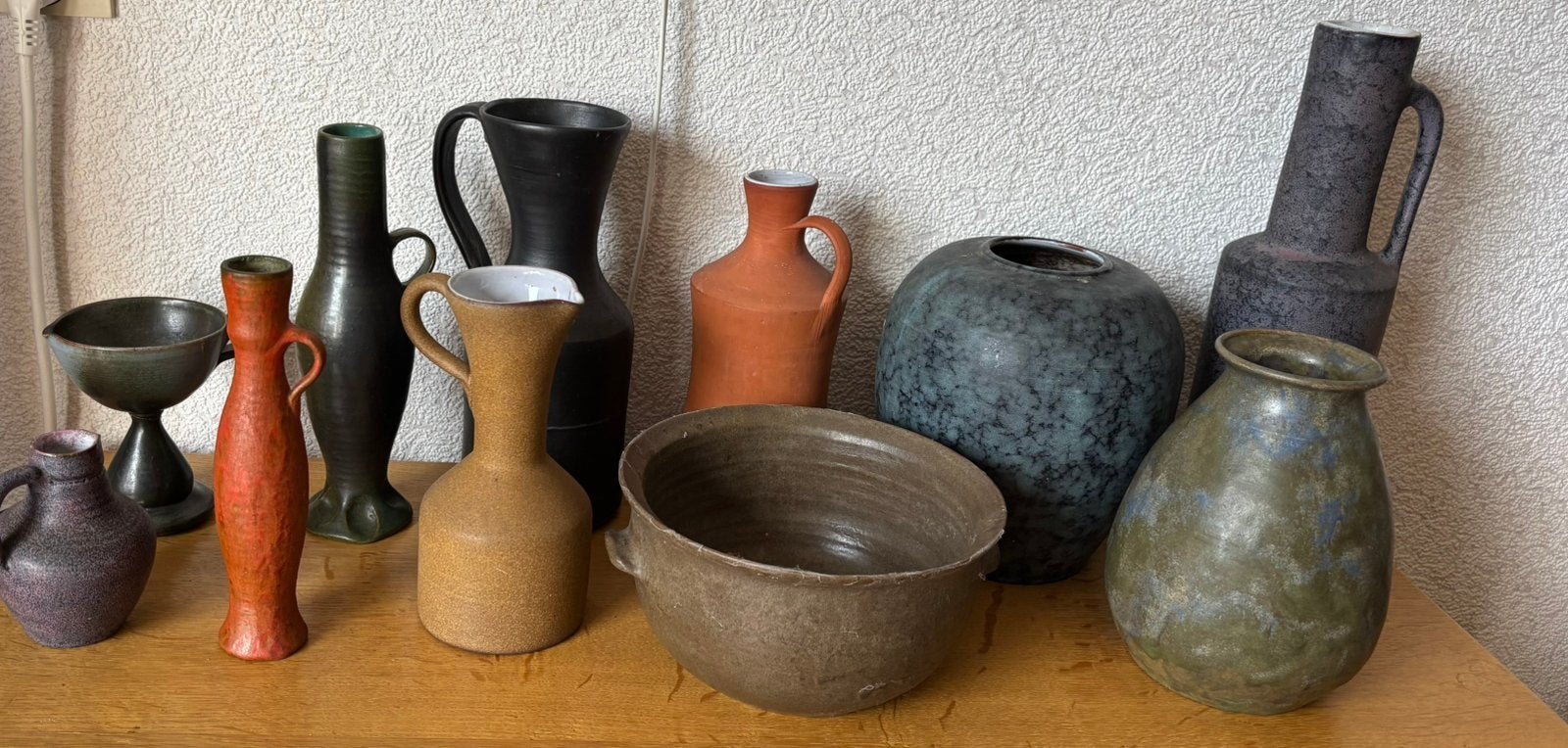 Keramiek (aardewerk) vazen, Ophalen, Overige kleuren, Aardewerk of Porselein, Zo goed als nieuw