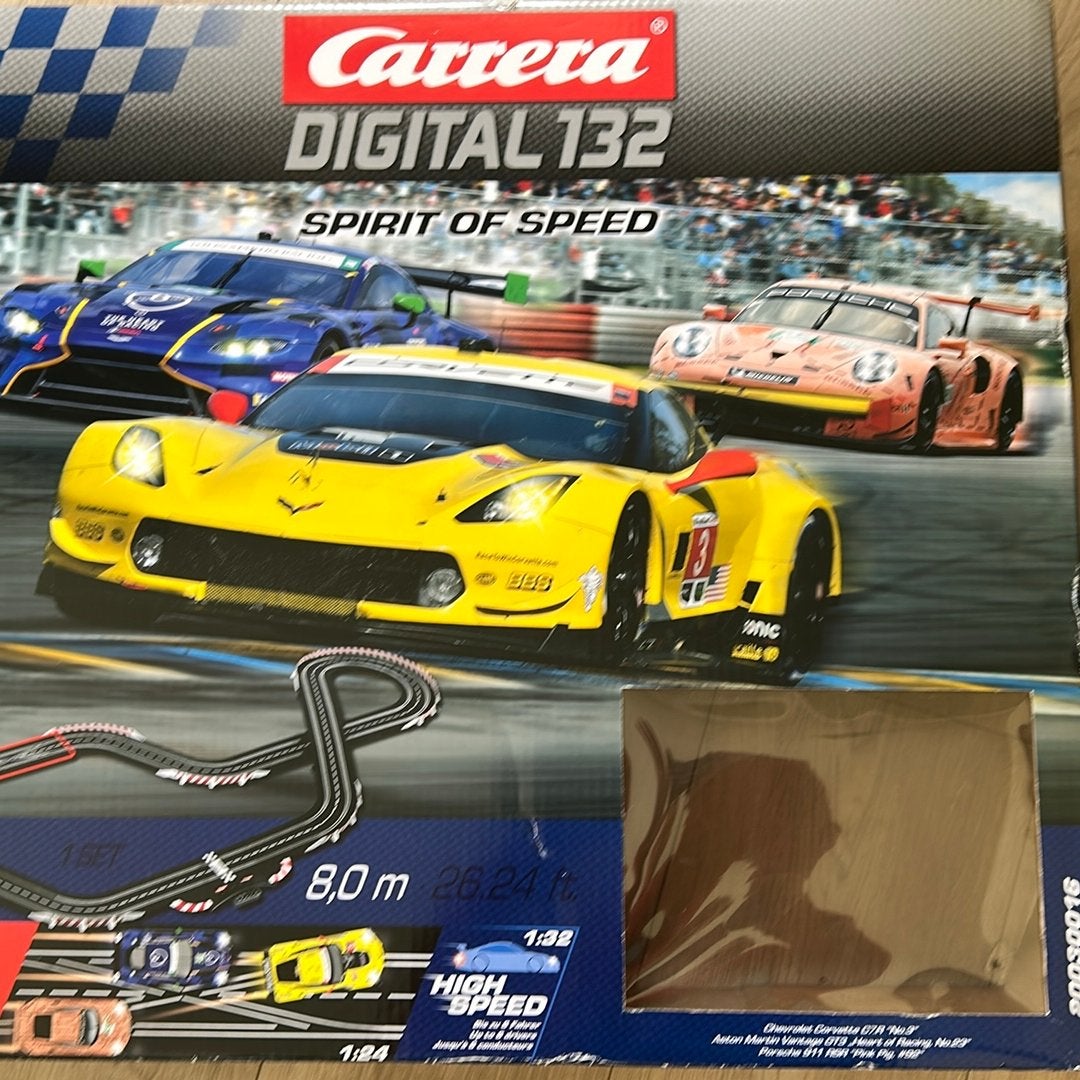 Carrera DIGITAL 132 Spirit of Speed zgan, Ophalen, Zo goed als nieuw, Elektrisch, Carrera