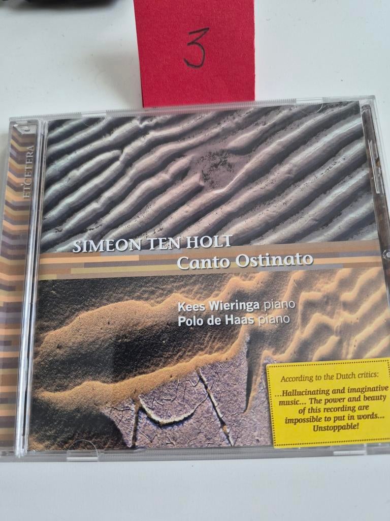 Simeon ten Holt - Canto Ostinato CD (Kees Wieringa, Polo, Kamermuziek, Met libretto, Modernisme tot heden, Ophalen of Verzenden