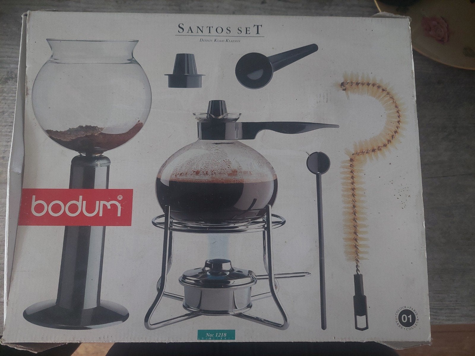 Bodum Santos Set - Vacuüm Koffiezetapparaat, Ophalen, Zo goed als nieuw