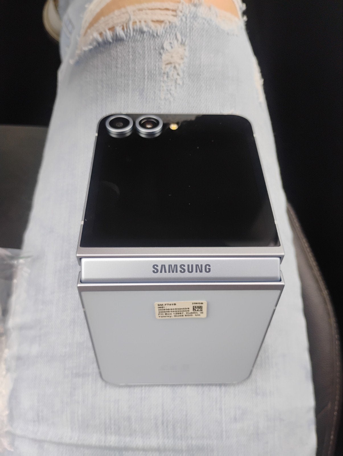Samsung Galaxy Z Flip6 256 GB - Blauw - Gloednieuw, Ophalen, Blauw, Nieuw, Galaxy Z Flip